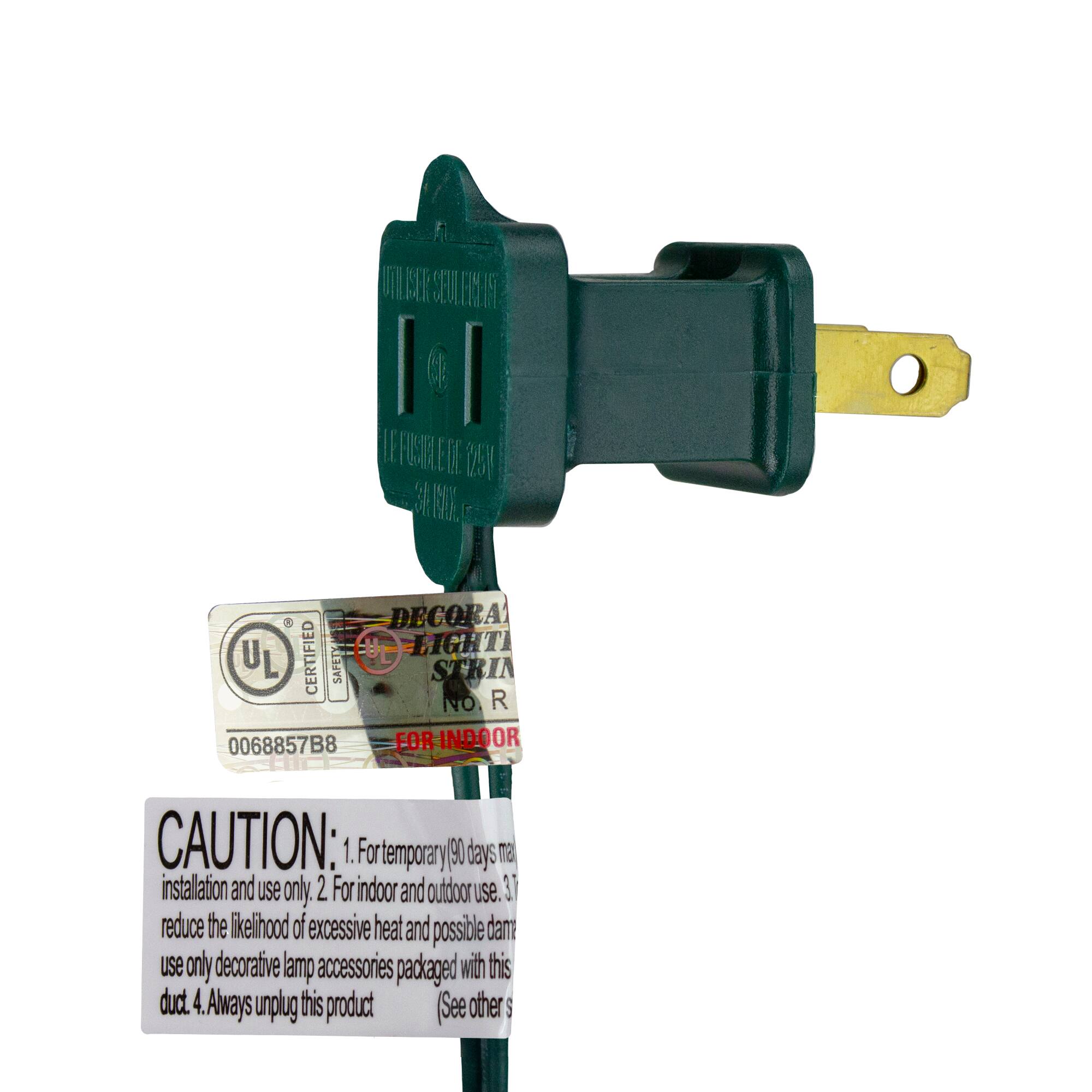 100ct. Warm White LED Wide-Angle String Lights